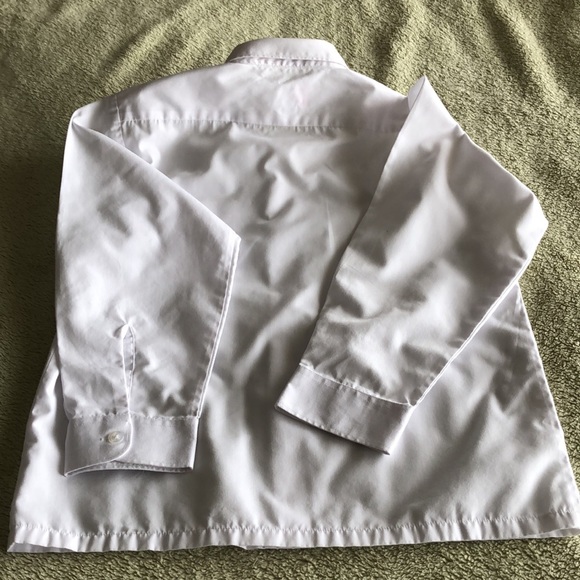 Simple Snow White dress button shirt kids size 6. - Picture 3 of 5